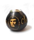 Black "Che Guevara" Calabash Gourd