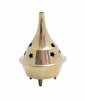Brass Incense Cone Burner 10cm