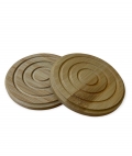 Wooden Coasters (2pc)