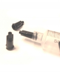 Syringe Protector Caps - Black