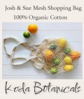 100% Organic Cotton Mesh Shopping Bag